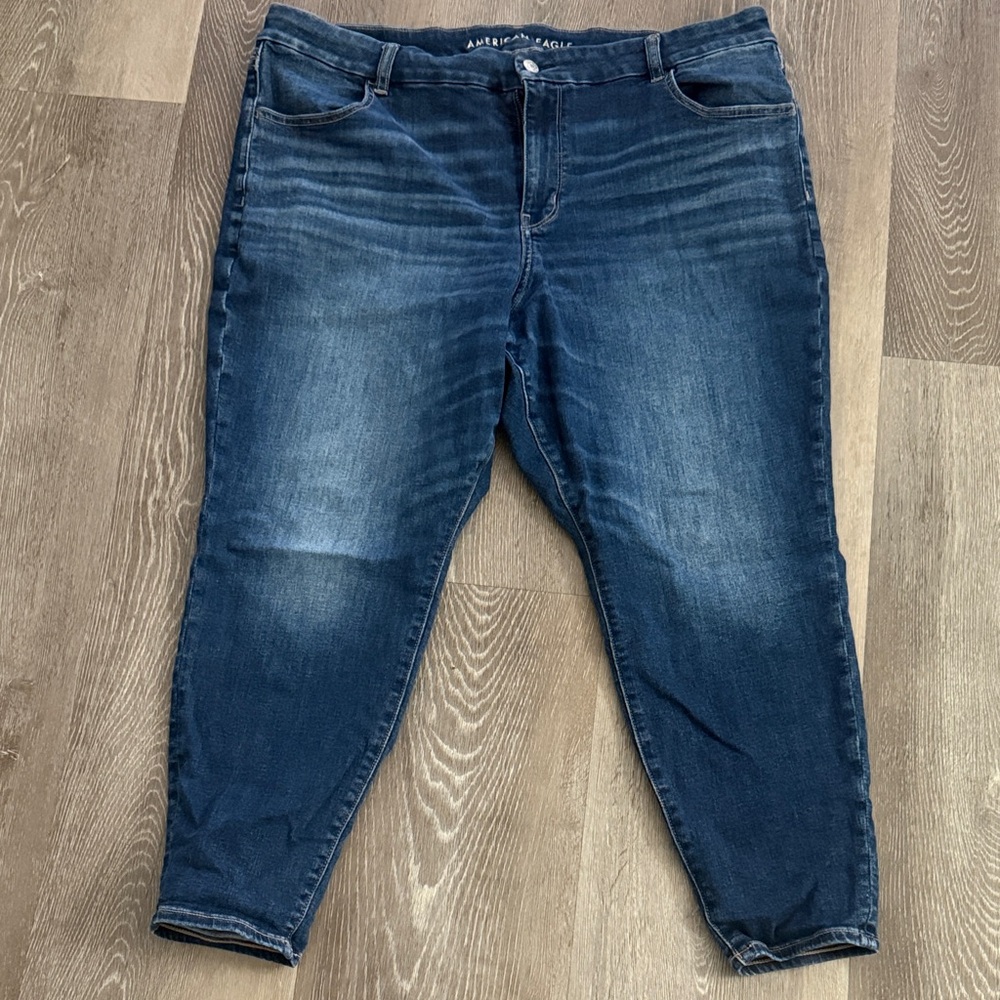 American Eagle Outfitters Dark Blue Skinny Jeans